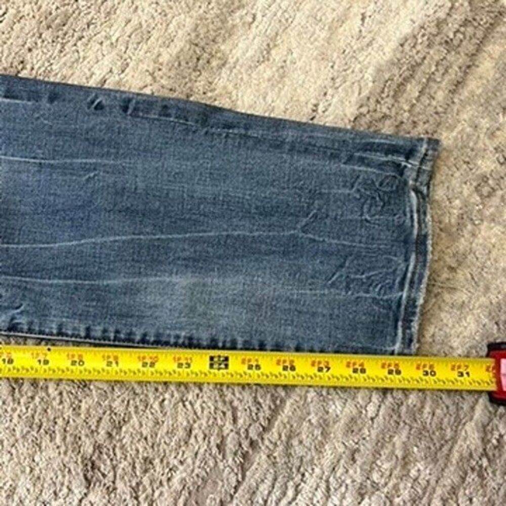 American Eagle Slim Fit Blue Denim Extreme Flex 4 Straight Leg Jeans Mens 32x32 - Picture 16 of 16
